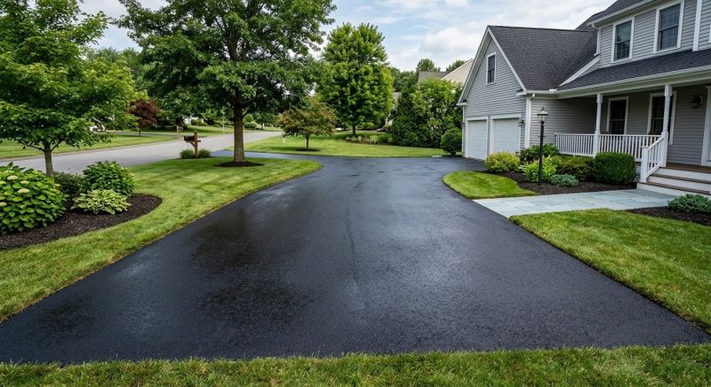 Asphalt Driveway Sealing in Greenville, SC