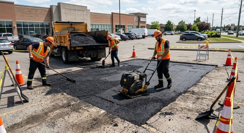 Church Parking Lot Repair in Little Rock, AR