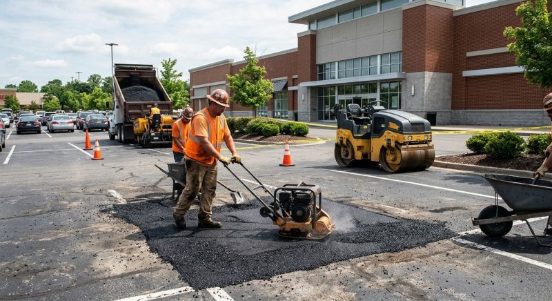 Church Parking Lot Repair in Temecula, CA