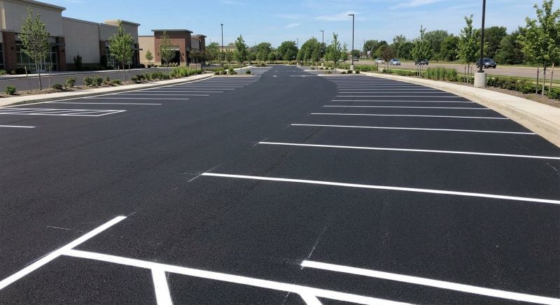 Church Parking Lot Striping in Roswell, GA