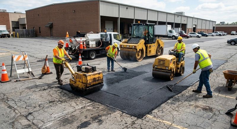 Commercial Asphalt Repair in Los Angeles, CA