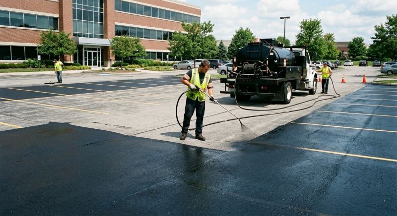 Commercial Asphalt Sealing in Denver, CO