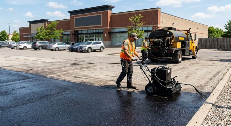 Commercial Parking Lot Sealing in Tampa, FL