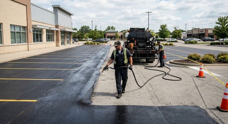 Commercial Pavement Sealing in Greenville, SC