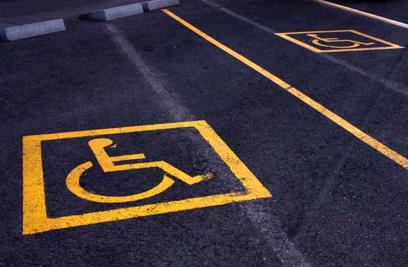 Disability Parking Marking in Lawrenceville, GA