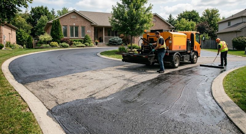 Driveway Slurry Sealing in Columbus, OH