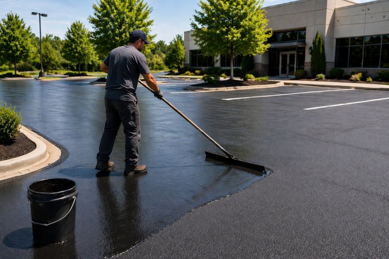 Lot Sealcoating in San Antonio, TX