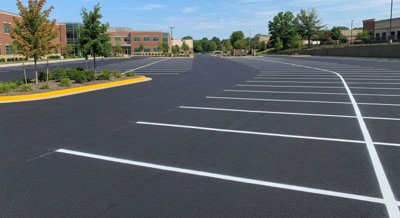 Parking Line Painting in Roswell, GA