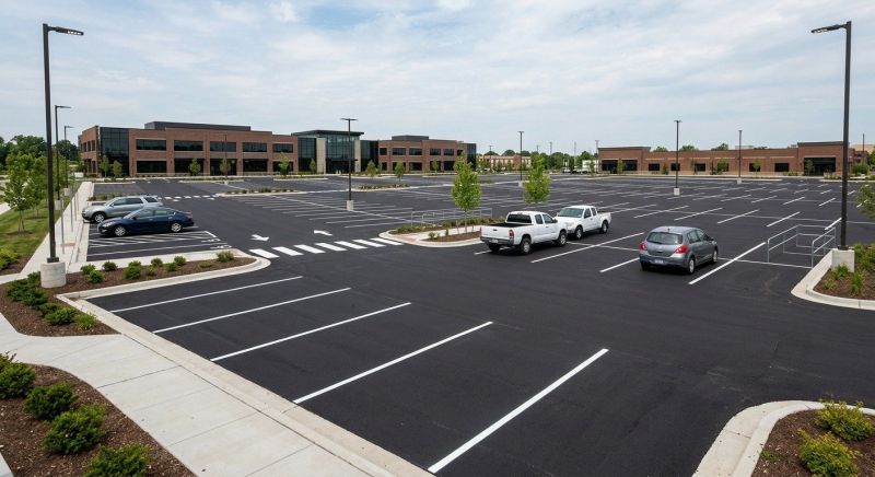 Parking Lot Installation in Savannah, GA