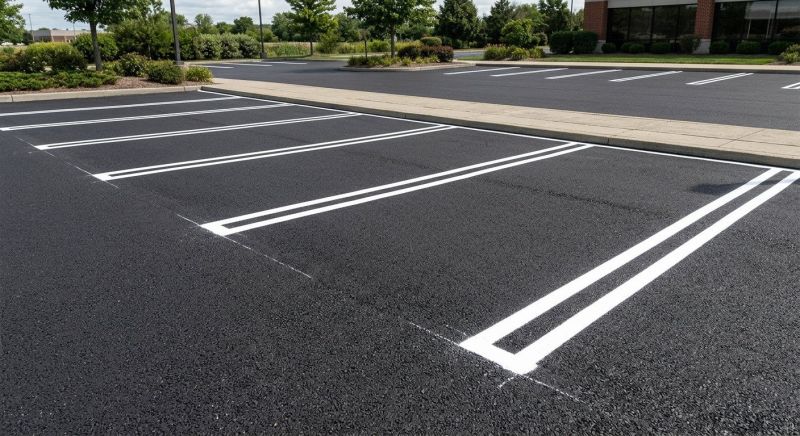 Parking Lot Painting in Suwanee, GA