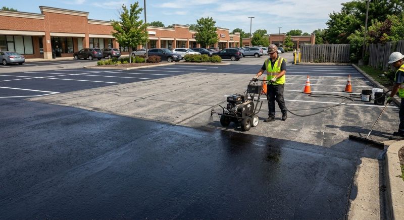 Parking Lot Resurfacing in Grand Rapids, MI