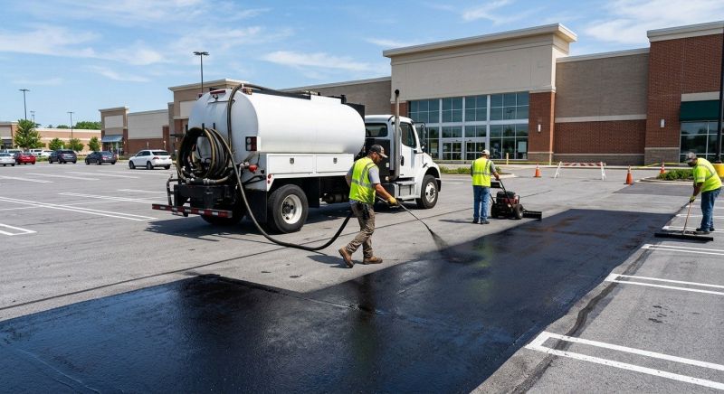 Parking Lot Sealcoating in Fort Collins, CO