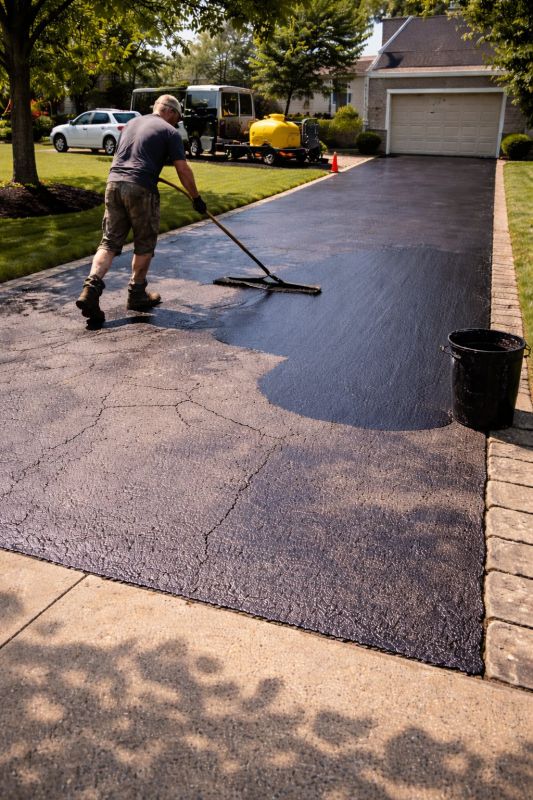 Residential Driveway Sealcoating in Fort Myers, FL