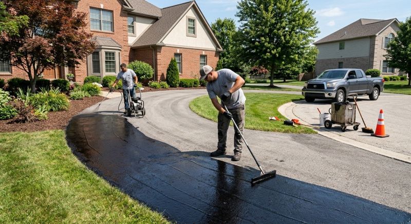 Blacktop Sealcoating in Fort Collins, CO